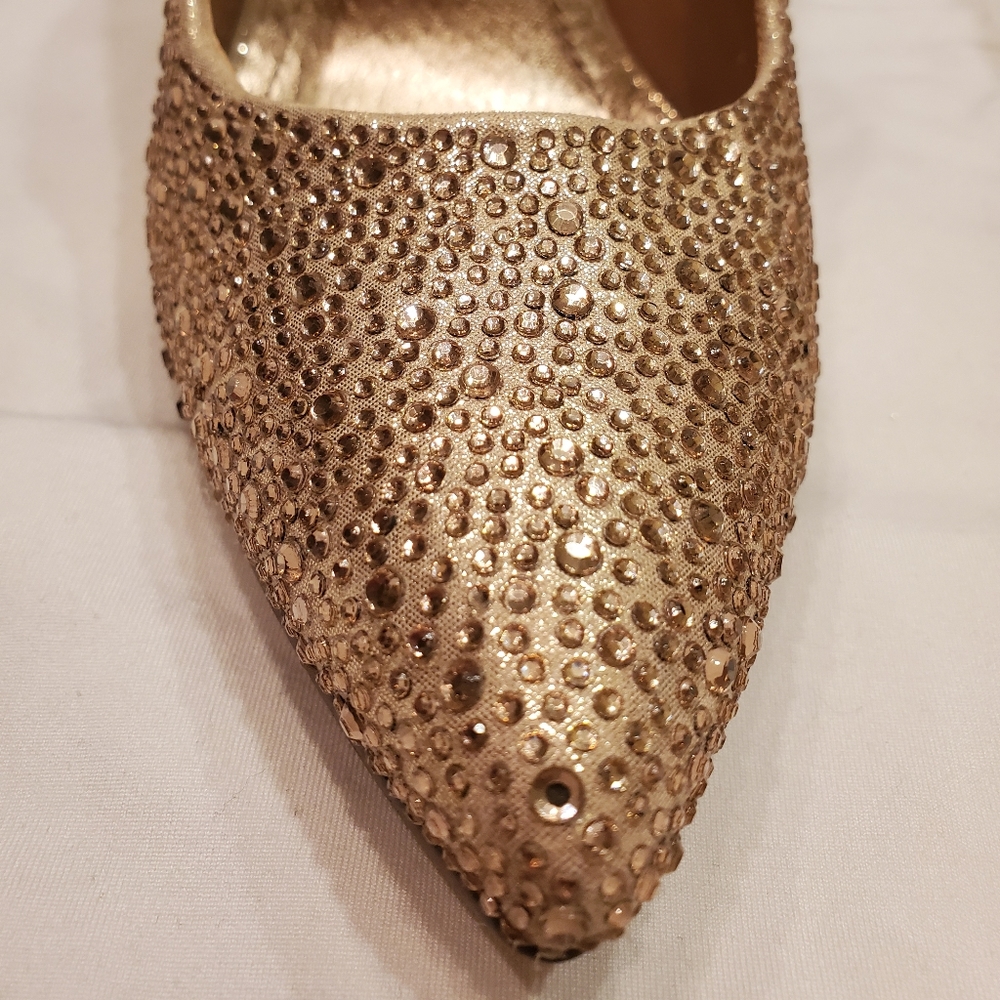 DIBA Rose Gold Pumps Size 8 - Picture 3 of 6